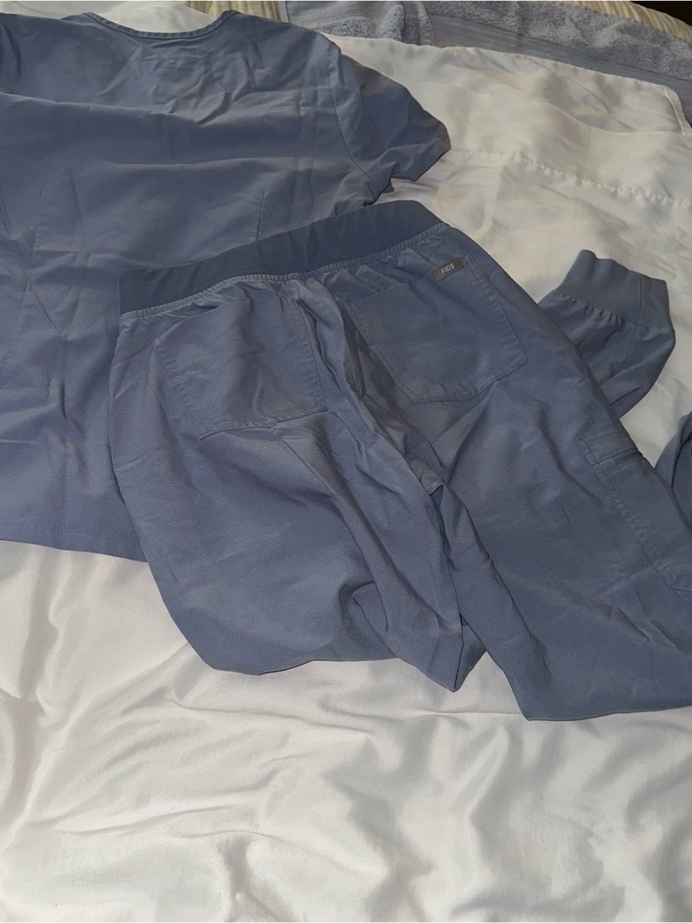 Blue Scrub Set - Picture 7 of 9
